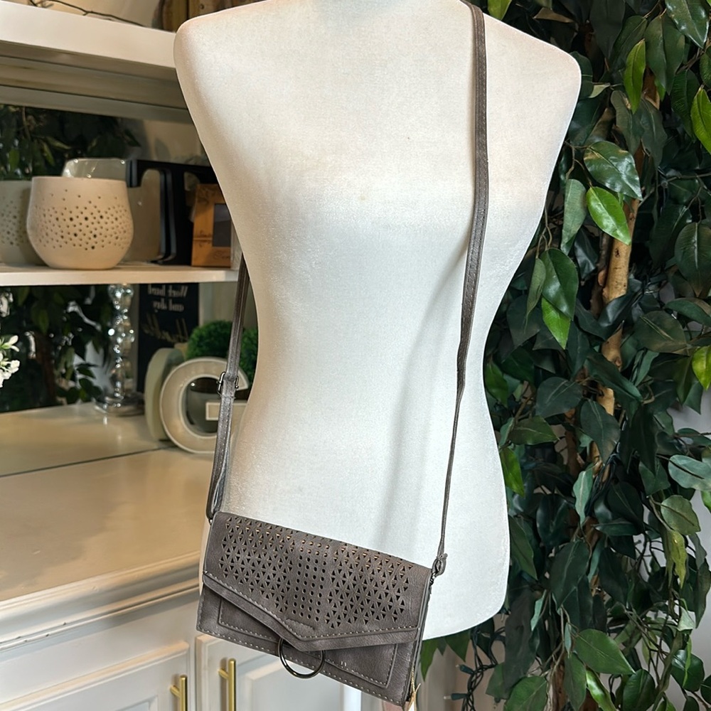🆕NWT Sea Island Trading Co Grey Crossbody